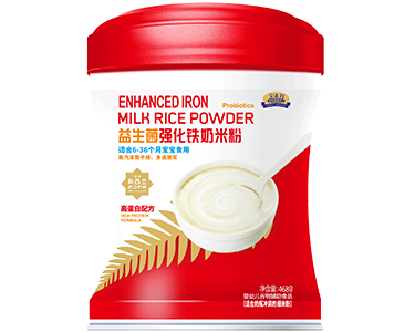 寶素力益生菌強化鐵奶米粉（官方價格：108元）